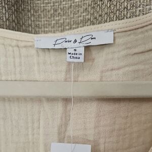 Parker & Rowe Cream Top